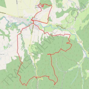 Itinéraire La Begude, distance, dénivelé, altitude, carte, profil, trace GPS