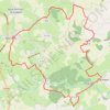 Itinéraire 0 - visorando-randonnee-chevaux-vtt-2026 (2), distance, dénivelé, altitude, carte, profil, trace GPS