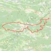 Itinéraire new balade-2022-MNT, distance, dénivelé, altitude, carte, profil, trace GPS