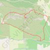 Itinéraire Alpilles : tour des Opies, distance, dénivelé, altitude, carte, profil, trace GPS