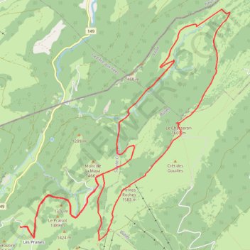 Itinéraire 5byi9, distance, dénivelé, altitude, carte, profil, trace GPS