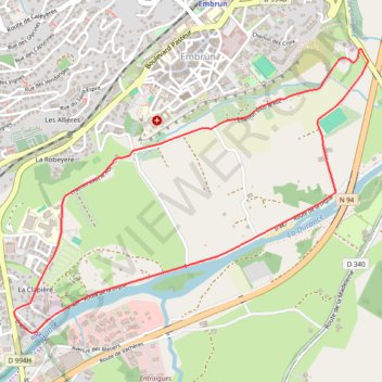 Itinéraire Boucle de la Plaine sous le Roc, distance, dénivelé, altitude, carte, profil, trace GPS