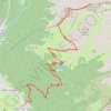 Itinéraire Aouille de Criou, distance, dénivelé, altitude, carte, profil, trace GPS