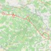 Itinéraire Gensac chemin Boinés 50 kms, distance, dénivelé, altitude, carte, profil, trace GPS