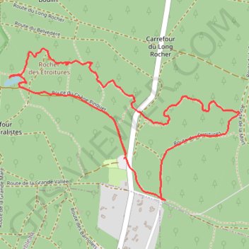 Itinéraire Promande aux Etroitures, distance, dénivelé, altitude, carte, profil, trace GPS