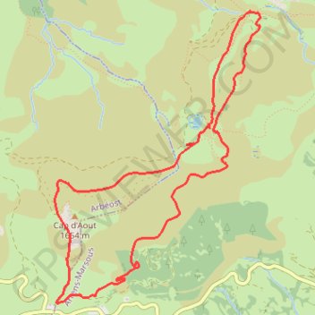 Itinéraire Rando Lac de SOUM, distance, dénivelé, altitude, carte, profil, trace GPS
