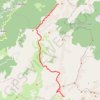Itinéraire Du refuge d'Usciolu au refuge d'Asinau, distance, dénivelé, altitude, carte, profil, trace GPS