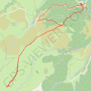 Itinéraire Village oublié des Esclozes, distance, dénivelé, altitude, carte, profil, trace GPS