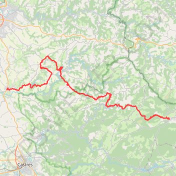 Itinéraire 2020-10-08 08:48:43, distance, dénivelé, altitude, carte, profil, trace GPS