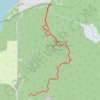 Itinéraire Grand Beach Provincial Park, distance, dénivelé, altitude, carte, profil, trace GPS