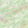 Itinéraire Les Villages comtois - Doubs, distance, dénivelé, altitude, carte, profil, trace GPS