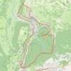 Itinéraire Grottes de Baume-les-Messieurs par les Belvédères, distance, dénivelé, altitude, carte, profil, trace GPS