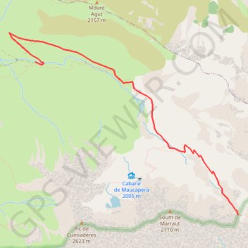 Itinéraire Col de Pierrefitte, distance, dénivelé, altitude, carte, profil, trace GPS