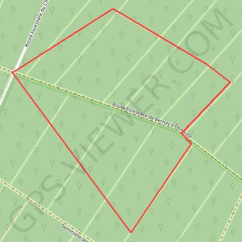 Itinéraire Promenades en forêt de Crécy, distance, dénivelé, altitude, carte, profil, trace GPS