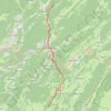 Itinéraire 27.05.2017 La Pesse - Noire Combe, distance, dénivelé, altitude, carte, profil, trace GPS