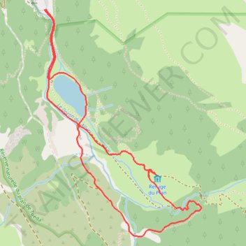 Itinéraire Reco itinéraire permanent, distance, dénivelé, altitude, carte, profil, trace GPS