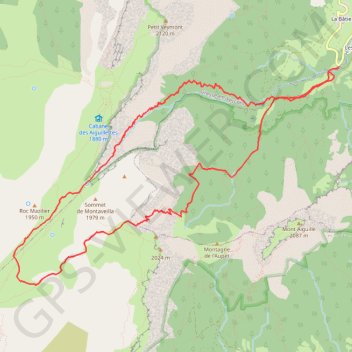 Itinéraire Peyre rouge, distance, dénivelé, altitude, carte, profil, trace GPS