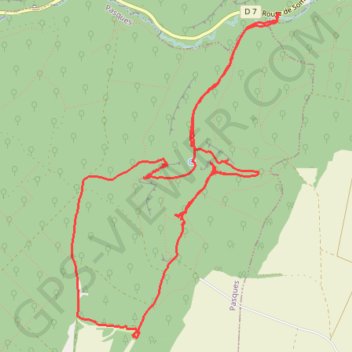 Itinéraire Grottes des Cèlerons, distance, dénivelé, altitude, carte, profil, trace GPS