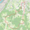 Itinéraire Vienne (38), distance, dénivelé, altitude, carte, profil, trace GPS