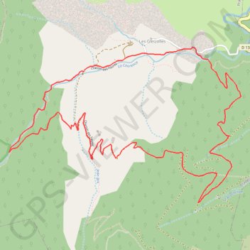 Itinéraire Gleysolle, distance, dénivelé, altitude, carte, profil, trace GPS