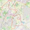 Itinéraire Les Fours à Chaux à Bruz, distance, dénivelé, altitude, carte, profil, trace GPS
