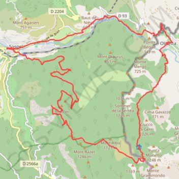 Itinéraire Exploring some french/italian trails | Vélo | Strava, distance, dénivelé, altitude, carte, profil, trace GPS
