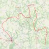 Itinéraire Quimperlé - Inzinzac-Lochrist, distance, dénivelé, altitude, carte, profil, trace GPS