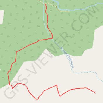 Itinéraire Bergeries de Scaffone par l'Andadonna, distance, dénivelé, altitude, carte, profil, trace GPS