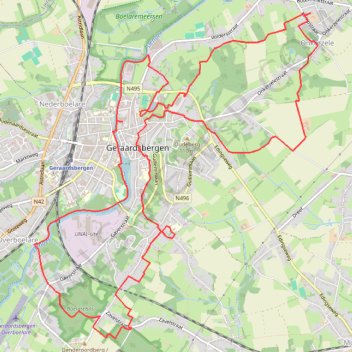 Itinéraire 2025 MP 16 km, distance, dénivelé, altitude, carte, profil, trace GPS