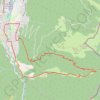 Itinéraire Fonds de Burbe - Saint-Mamet, distance, dénivelé, altitude, carte, profil, trace GPS