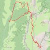 Itinéraire Bauges-Le Trelod, distance, dénivelé, altitude, carte, profil, trace GPS