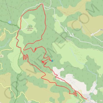 Itinéraire Suc du Pal, distance, dénivelé, altitude, carte, profil, trace GPS