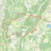 Itinéraire De Marigny à Lons-le-Saunier, distance, dénivelé, altitude, carte, profil, trace GPS
