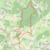 Itinéraire Auxon, le Chaumont, Bougnon, distance, dénivelé, altitude, carte, profil, trace GPS