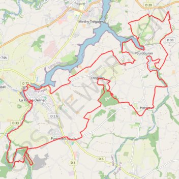 Itinéraire Camlez Vélo, distance, dénivelé, altitude, carte, profil, trace GPS
