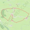 Itinéraire La Tombe de la dame - Paulhac, distance, dénivelé, altitude, carte, profil, trace GPS