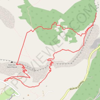 Itinéraire Plateau de Cavillore, distance, dénivelé, altitude, carte, profil, trace GPS