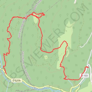Itinéraire Rocher du Solitaire, distance, dénivelé, altitude, carte, profil, trace GPS