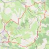 Itinéraire Gorges de l'Allier - Sur les traces de Lafayette, distance, dénivelé, altitude, carte, profil, trace GPS