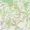 Itinéraire Depuis Chatte sur les hauteurs de la Drome, distance, dénivelé, altitude, carte, profil, trace GPS