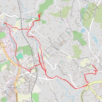 Itinéraire suuntoapp-Hiking-2026-02-22T08-07-01Z, distance, dénivelé, altitude, carte, profil, trace GPS