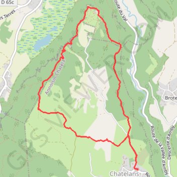 Itinéraire plateau-de-larina, distance, dénivelé, altitude, carte, profil, trace GPS