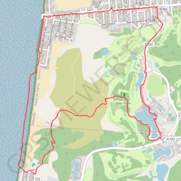 Itinéraire Quend - le sentier du Royan, distance, dénivelé, altitude, carte, profil, trace GPS