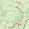 Itinéraire 8 sept WAIMES - HRRESBACH - ST VITH 60 km, distance, dénivelé, altitude, carte, profil, trace GPS