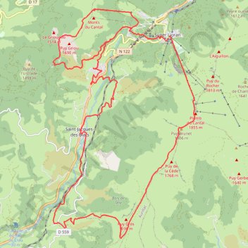 Itinéraire Oxygen Challenge - Enduro, distance, dénivelé, altitude, carte, profil, trace GPS