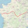 Itinéraire EuroVélo 6 : Bâle - Atlantique, distance, dénivelé, altitude, carte, profil, trace GPS