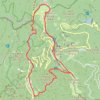 Itinéraire D'une vierge à l'autre, distance, dénivelé, altitude, carte, profil, trace GPS