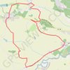Itinéraire Chemin de La Hire - Le Castera, distance, dénivelé, altitude, carte, profil, trace GPS