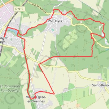 Itinéraire L'aqueduc de Vieille Eglise, distance, dénivelé, altitude, carte, profil, trace GPS