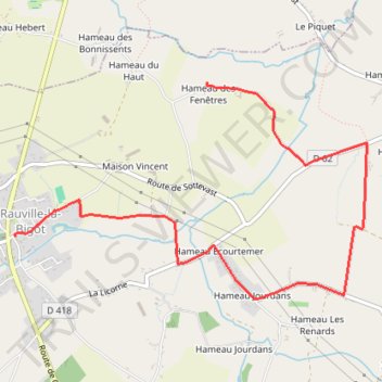 Itinéraire rallye pedestre aprés midi, distance, dénivelé, altitude, carte, profil, trace GPS